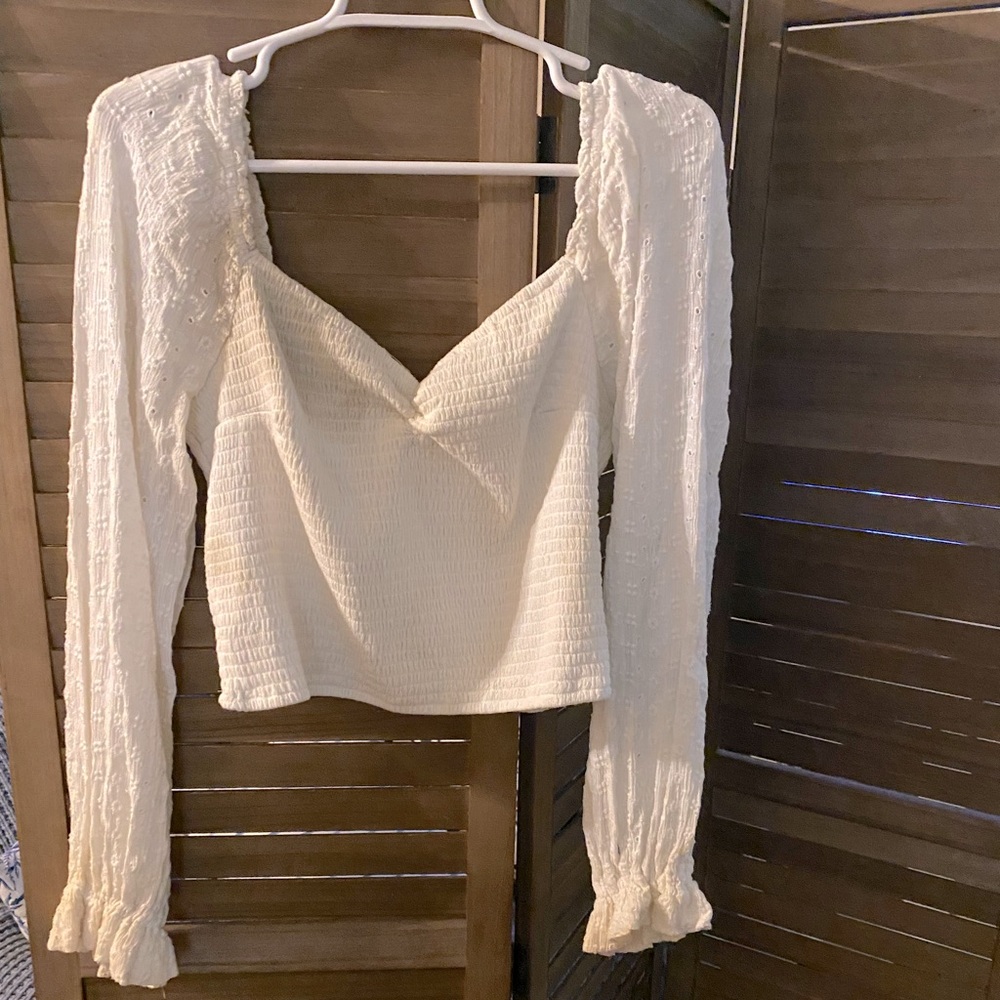 Hollister and Co cropped top. Large
